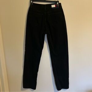 Vintage Tommy Hilfiger Perfect T Jeans Black 100% Cotton Size 6